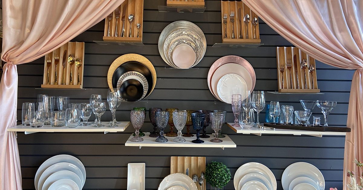Dishware Vancouver Island Party Rentals Allin One Party Shop