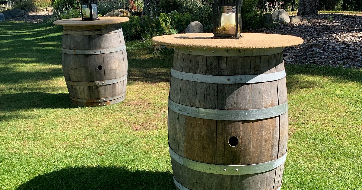 Oak Barrels Vancouver Island Party Rentals Allin One Party Shop