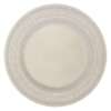 Charger Plate, Acrylic - White Eyelet