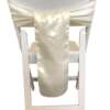 Chair Tie - Silk - Ivory