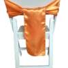 Chair Tie - Silk - Orange