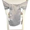 Chair Tie - Satin - Silver