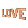 Marquee Sign - LOVE - White 9.5'w x 3.5' h