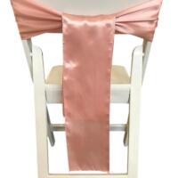 Chair Tie - Satin - Blush