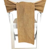 Chair Tie - Burlap
