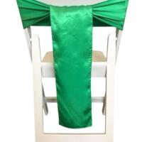 Chair Tie - Silk - Emerald Green
