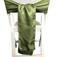 Chair Tie - Silk - Moss