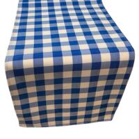 Table Runner - Gingham - Blue