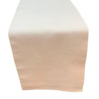 Table Runner - Raw Silk - White