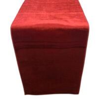 Table Runner, Velvet - Burgundy