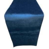 Table Runner, Velvet - Navy