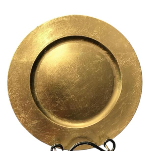 Charger Plate - Gold