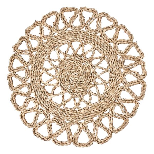 Charger Plate, Flower Weave