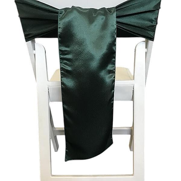 Chair Tie - Silk - Forest Green