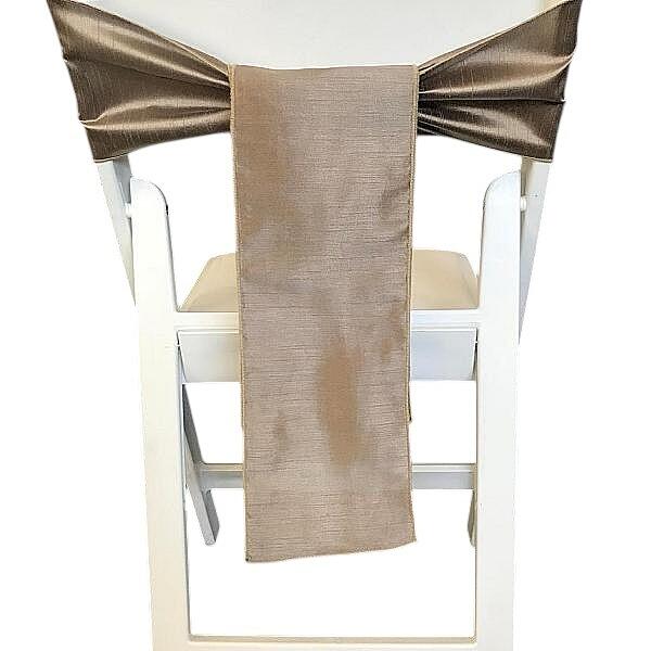 Chair Tie - Raw Silk - Ironwood