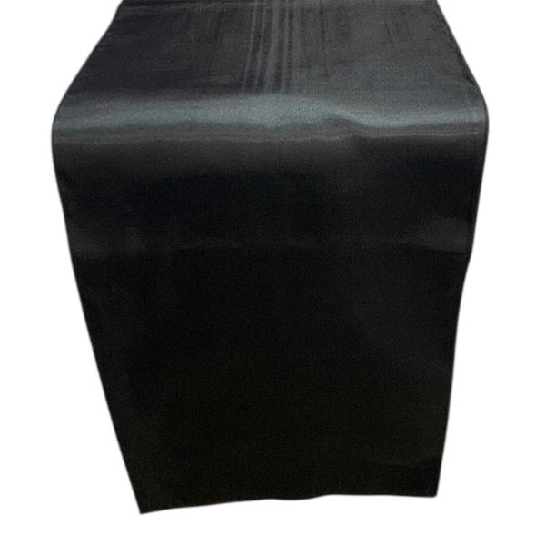 Table Runner -  Silk - Black
