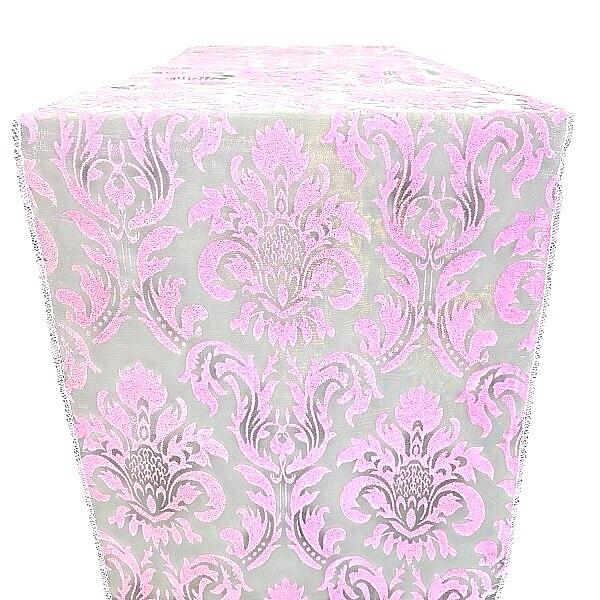 Table Runner - Damask - Lavender