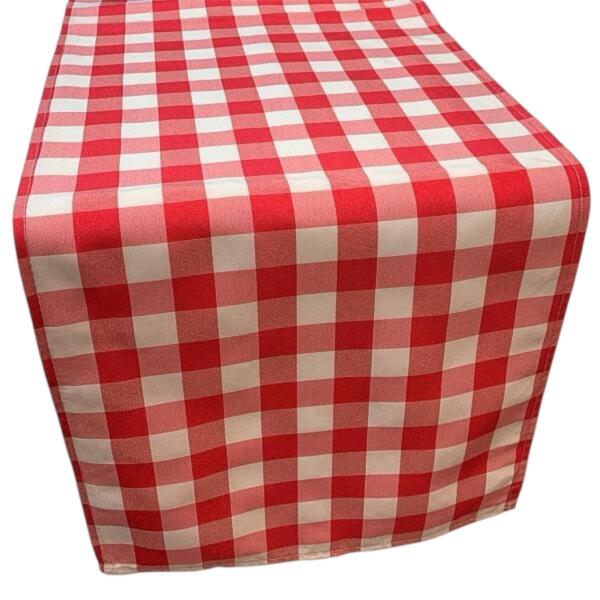 Table Runner - Gingham - Red