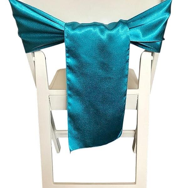 Chair Tie - Silk - Teal