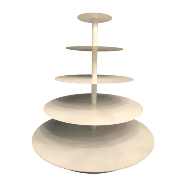 Cupcake Stand - 22" Round - White