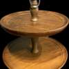 Stand, Rustic Walnut - 2 Tier