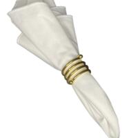 Napkin Ring, Spiral - Gold