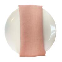 Linen Napkin, Rustic - Blush
