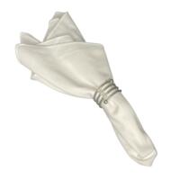 Napkin Ring, Sprial - Silver