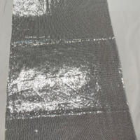 Silver sequin table runner