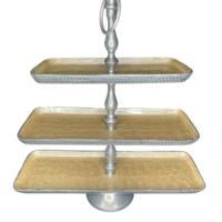 Cake Stand - Tiered (3) - Rectangle