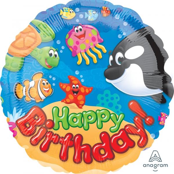 Mylar - 18" - Sea Buddies