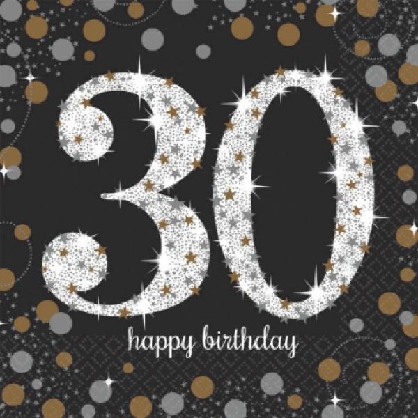 Sparkling Celebration - 30 Napkins