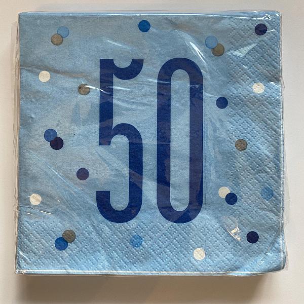 Glitz Blue & Silver - 50