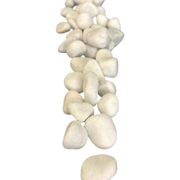 Vase Filler - Pebbles - White - 454g