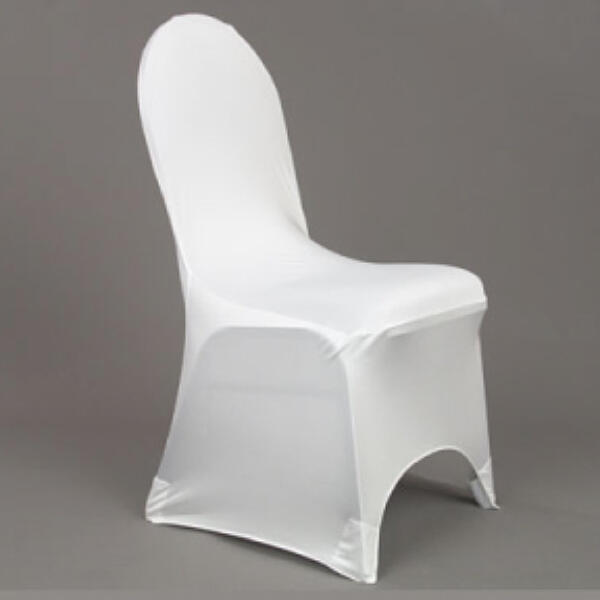 Chair cover - Spandex - White