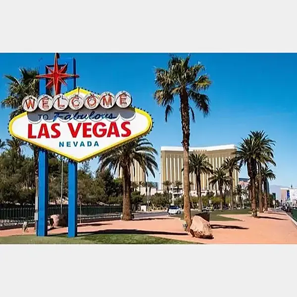 BACKDROP 10' X 10' - VEGAS THEME