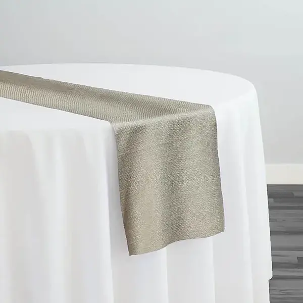 Table Runner, Rustic Linen - Wheat