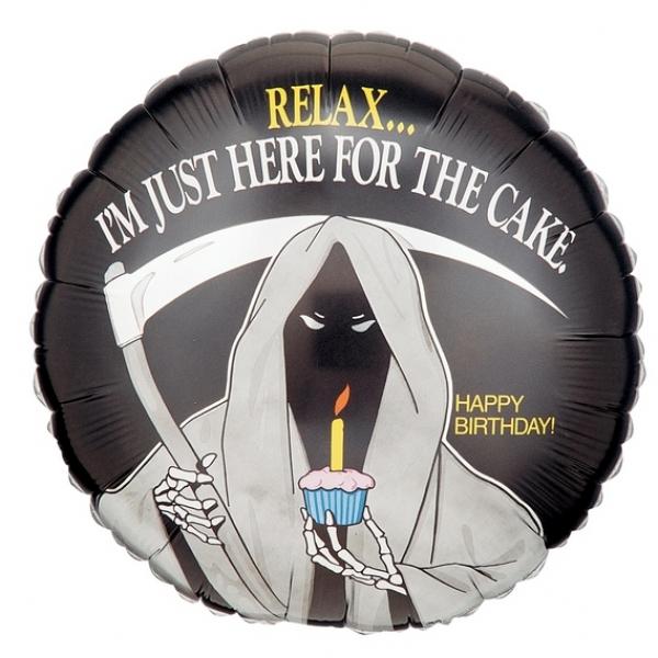 Mylar 18" - Grim Reaper