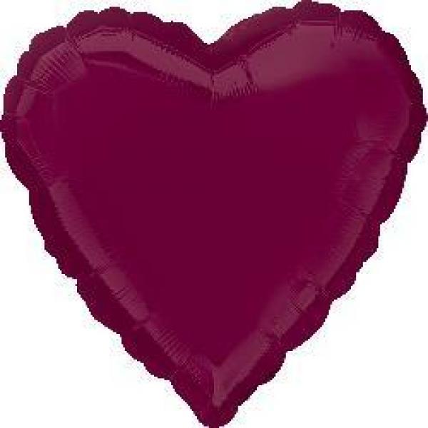 Mylar 18" - Berry Heart
