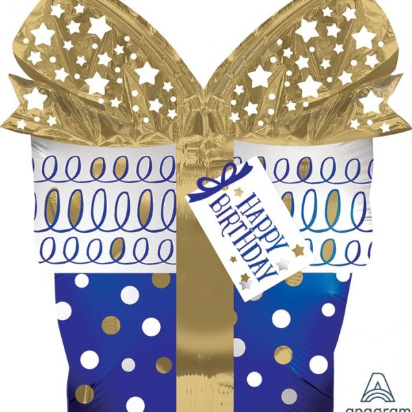 Mylar - Birthday Gift Supershape
