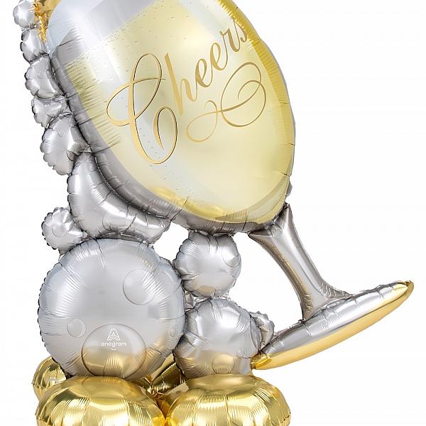 Bubbly Wine Glass - Airloonz