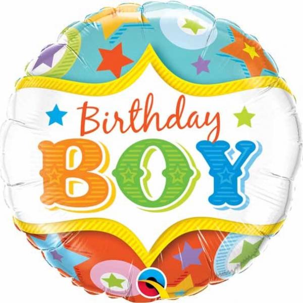 Mylar - 18" - Birthday Boy