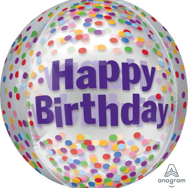 Orbz - Happy Birthday Funfetti