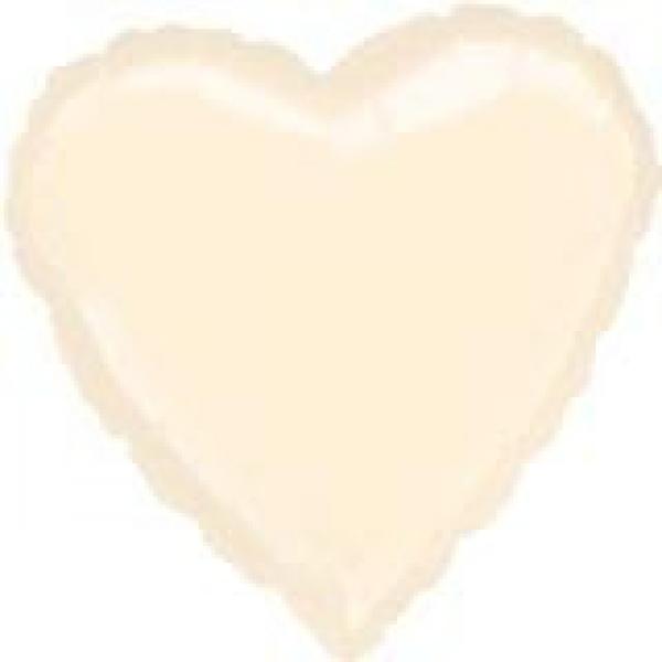 Mylar 18" - Ivory Silk