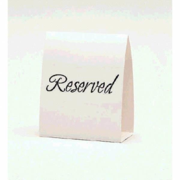 Tablecard - Reserved
