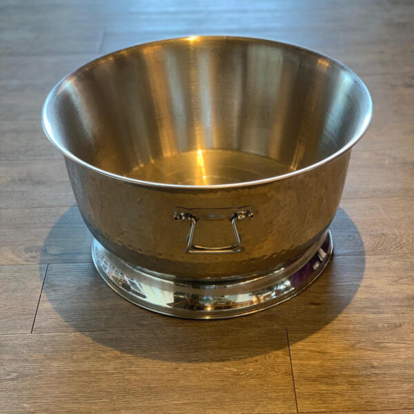 Beverage Tub, Hammered - Large Round