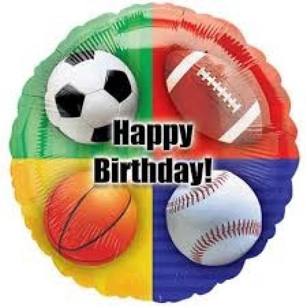 Mylar 18" - Sports