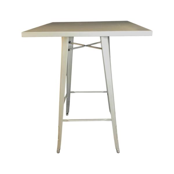 Square Metal Cocktail Table 42" Height