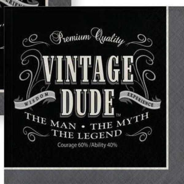 Vintage Dude - Napkins